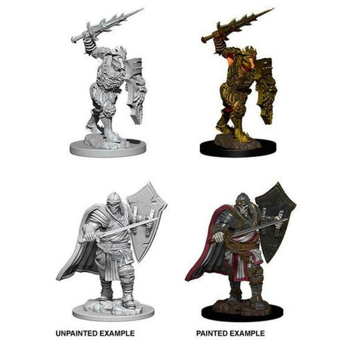 D & D Nolzur's Marvelous Miniatures - Death Knight & Helmed Horror  - Unpainted